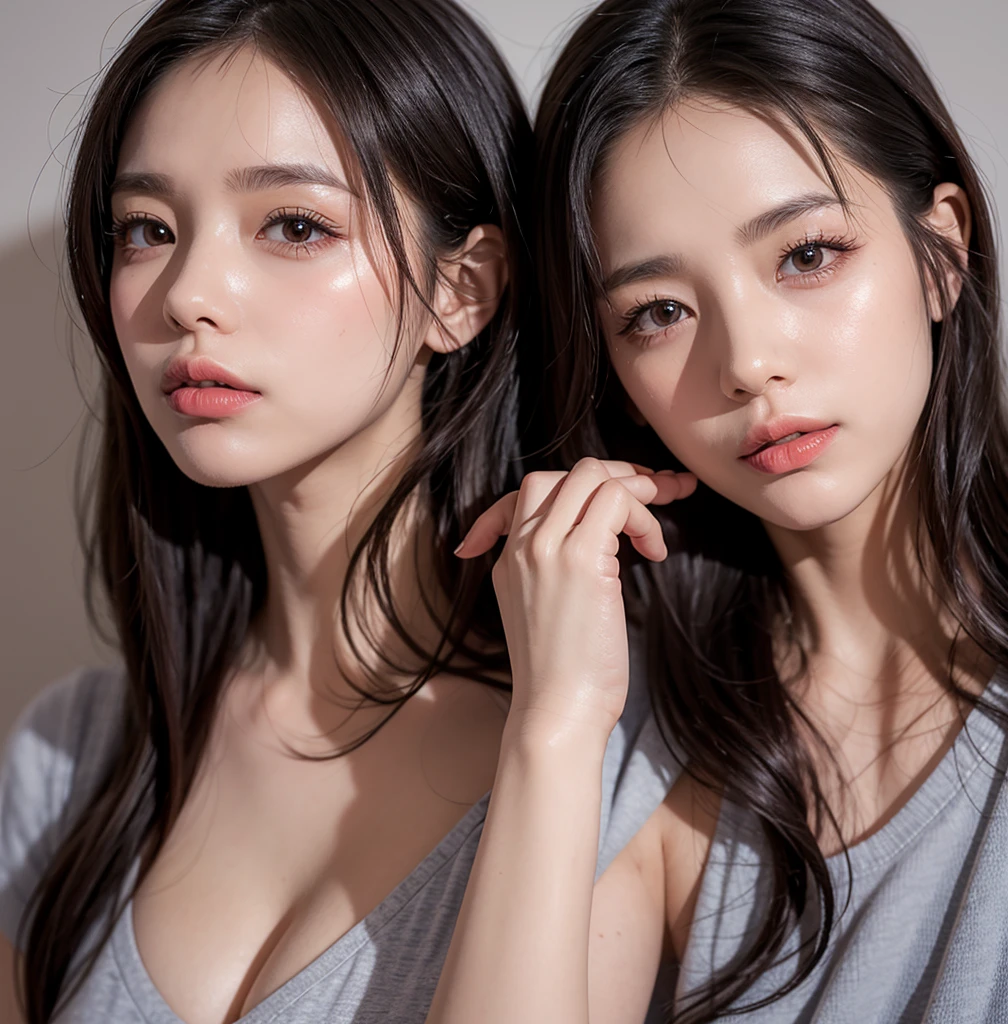 ((Best quality, 8k, Masterpiece :1.3)), sensual woman, 1girl, (gigantic breasts :1.5), (firm abs, slender figure :1.2), dark brown hair, (outdoor, tight-fitting gym clothes :1.1), ultra-detailed face, detailed lips, detailed eyes, double eyelid