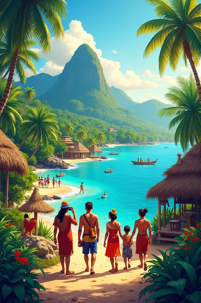 image of the culture of the island region and its islands