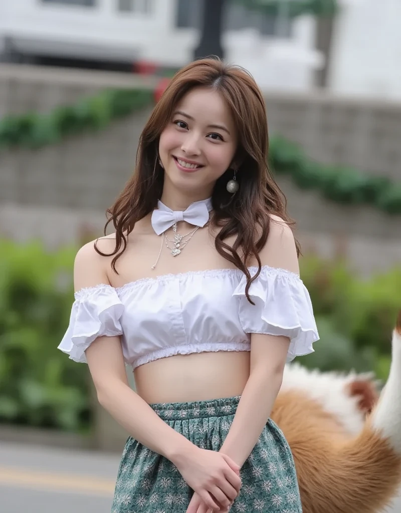 18-year-old woman, redheadwear, The upper part of the body, Lace, Pink half cup bra, Tong, Collar, lustful gaze, light laughter