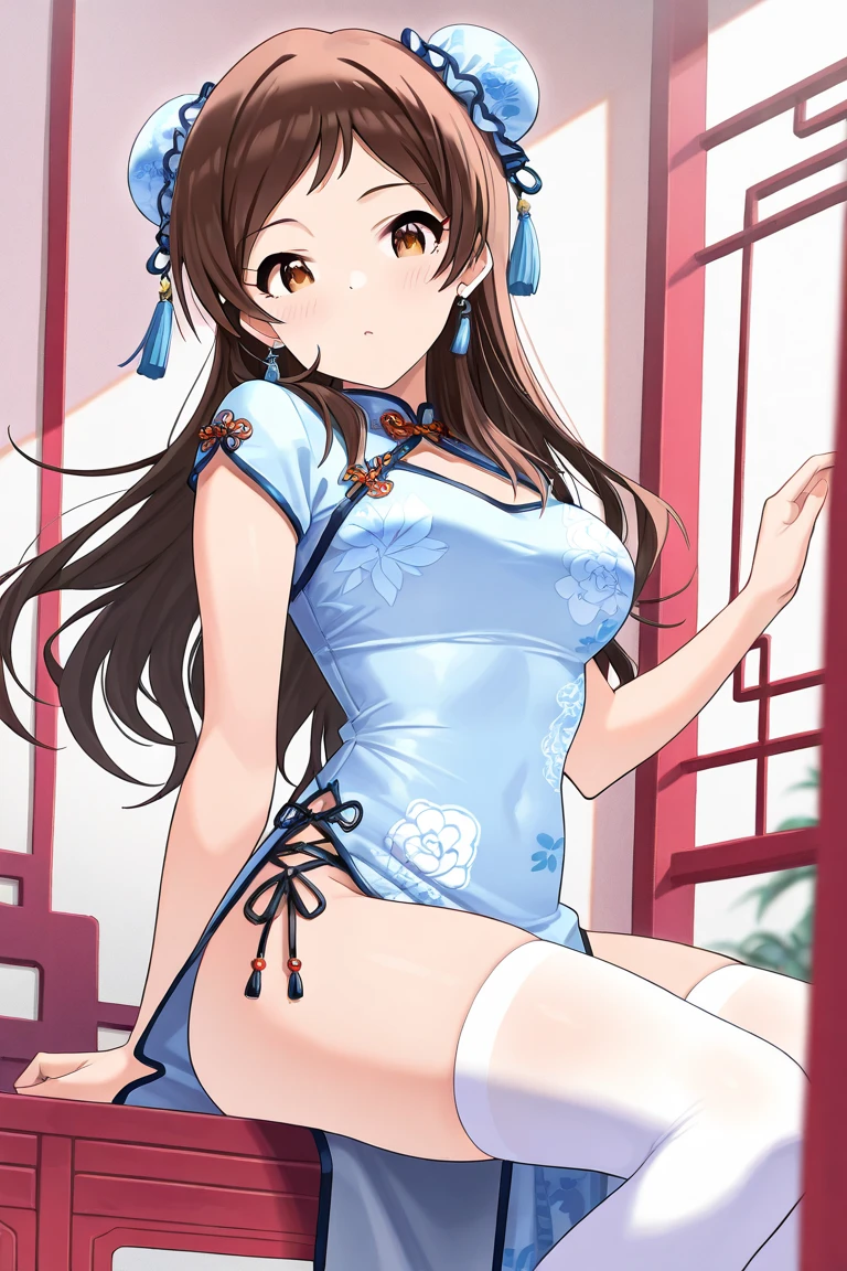 Rin Tohsaka, Rin Tohsaka, aqua eyes, Black hair, Hair Ribbon, Long hair, bow ribbon, (side locks:1.3), (black thighhighs:1.3),BREAK looking at viewer, BREAK (masutepiece:1.2), Best Quality, High resolution, Unity 8k壁纸, (Illustration:0.8), (Beautiful detailed eyes:1.6), extra detailed face, Perfect Lighting, extremely details CG, (Perfect hands, Perfect Anatomy),(Skirt lift:1.3), (white panties:1.3)、(Skirt that rolls up:1.3)、(Fully exposed panties:1.5),Naughty smile with open mouth、tucking up the skirt、Naughty big、(Perfect Pink Nurse Costume:1.5)、(hospitals:1.2)、Hospital Room、