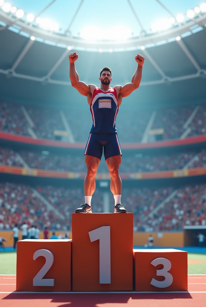 I wanna create my pic winning a Olympic sports