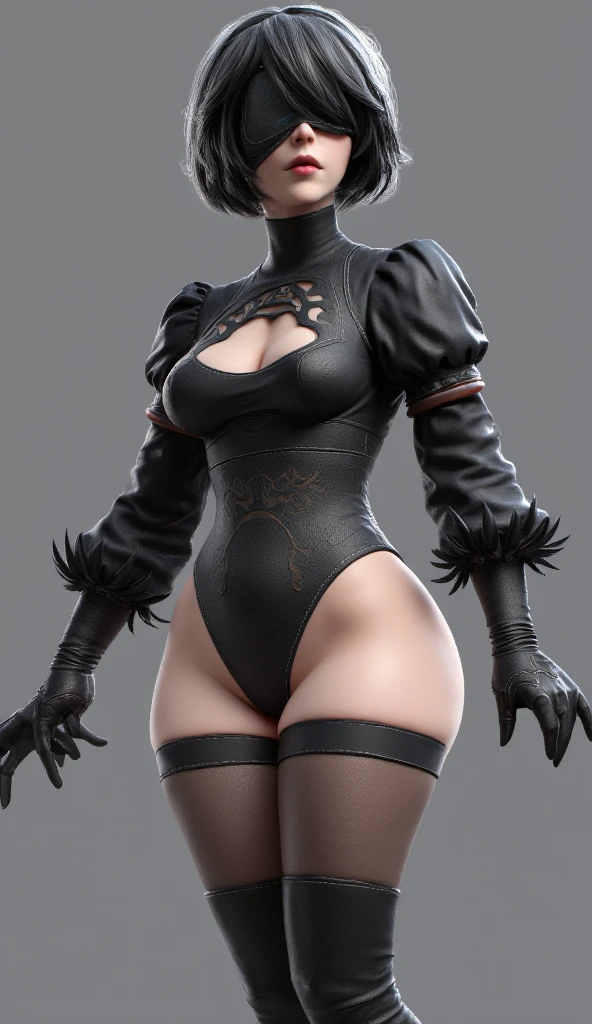 (Triplets)(chest covered)(smile)Gray skin, pale golden hair and violet eyes. They prefer clothing of white and silver with cloaks of deep blue or purple,village background, huge_knockers, ((very precise detailed)), ((highres) (masterpiece, best quality), intricate details, 1girl, (standing full body toe to head by wooden pole:1.2) iron collar, arms behind back, iron cuffs, shackles, bound, bondage outfit, harness, o-ring, bondage outfit blindfolded cover eyes, happy red cheeks, chain leash collar choker neck bell shackles wristbands bracers bracelets, cleave gag