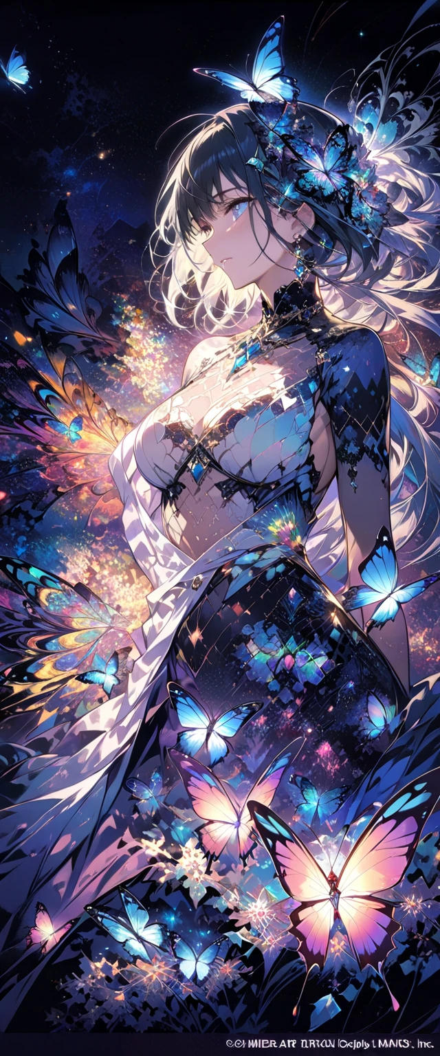 masterpiece, best quality, ,(((girl:1.4))),plants,night,starry,(glass) <lora:natureCthulhuGirl_v10:0.8>