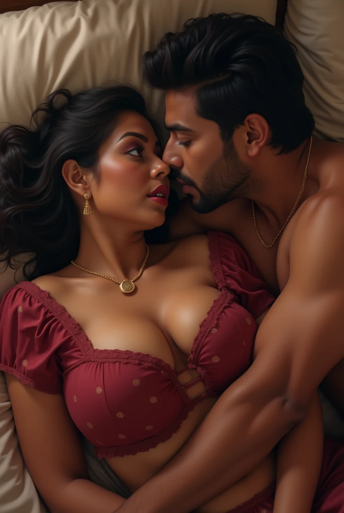 2 men in one photo mouth to mouth kissed, there is a handsome sexy huge body indian afgan man hunk with wider huge hairy chest, big hairy arms, wide biceps, triceps, wrist, huge wide hairy legs, thighs, huge wide bulge in the bedroom, lip to lip kissing with hunk, watter dripping from mouth during kissing, realistic, exotic kissing together, water dripping from mouth, dripping saliva from mouth, spitting saliva while kissing, eating each other saliva, erotic, seduction saliva kissing, white cream saliva dripping while kissing, white cream saliva drippings 