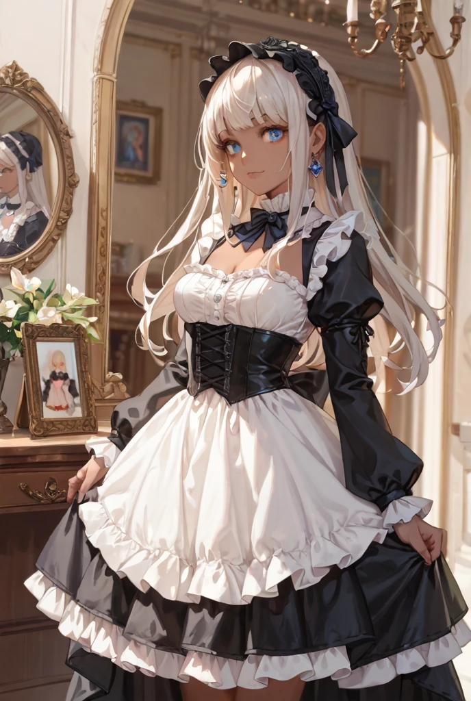 very thicc super cute college girl in ta style outfit