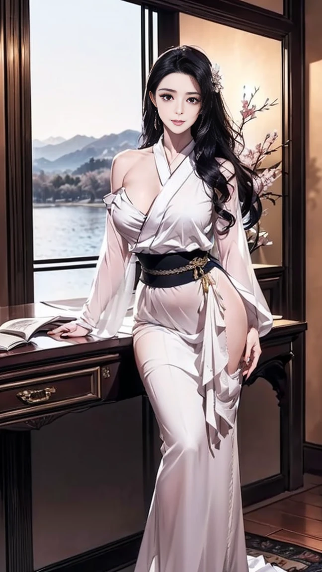 Raiden_Ei, ((Bare shoulders)), ((Full breasts)), ((The skirt is short)), ((Sexy legs)), ((whole body)), Practical, Fashion girl, Red lips, Mature women, Exquisite makeup, big eyes, beautiful, (best quality, masterpiece:1.2), Ultra Detailed, (Practical:1.37), ((Random scenes, Random shooting angles)), ((Sexy long legs)), Young and energetic, Charming model, (Delicateeyes, Delicate lips), Show a bright smile, Create stunning girl images, warm color, Very high color saturation, Official Art, Extremely detailed CG, Unity 8K Wallpaper, (High Dynamic Range :1.4), (Movie atmosphere),(Soft colors), (Natural skin texture, ultra-Practical, Soft Light, sharp),(Very detailed), night, moonlight