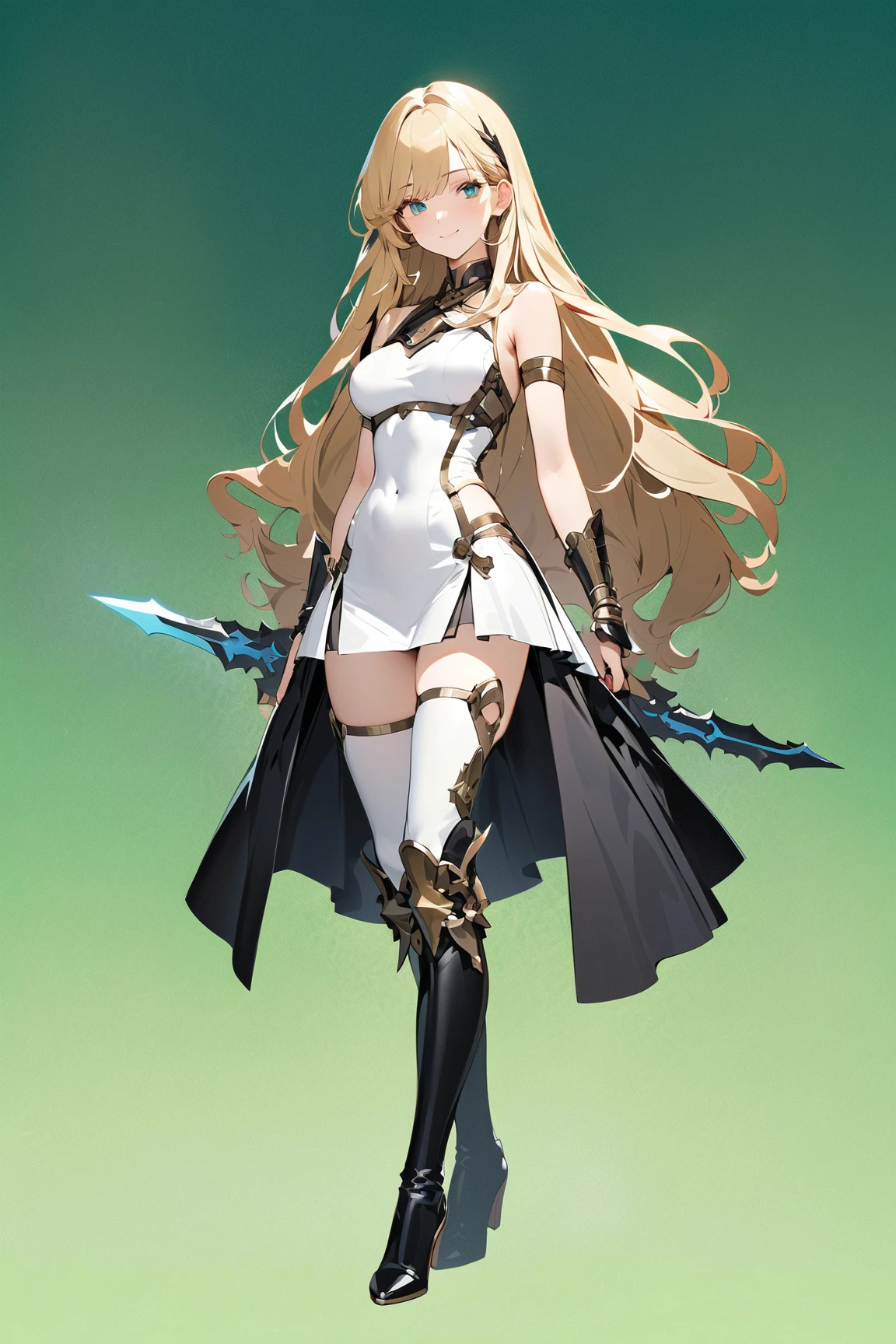 Ultra-high definition image quality、beautiful girl、Female Swordsman、Light Armor、Griepputz、Long Hair、blonde、20-year-old、Be confident々face、Very short tight skirt、Sexy posture、Cowgirl、wilderness、Highest quality,Big Ass、Big Breasts、Thighs、Grasping the hilt of the holy sword Excalibur、pure white, Exquisitely decorated panties、Take a big stride and kick your feet out to jump、Joan of Arc style clothing、Wind King Barrier、Her hair is blowing in the wind、The Sword of Promised Victory、god々I'm wearing a new aura、Big Ass、Valkyrie the War Maiden、Crotch close-up、Angle from directly below