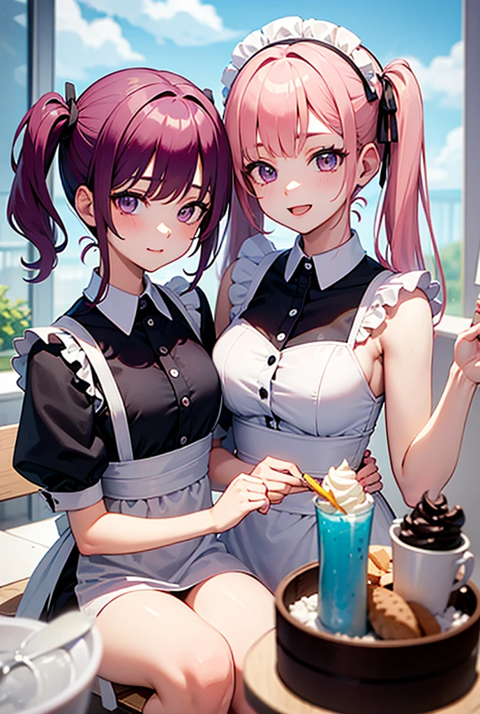 Eating icecream