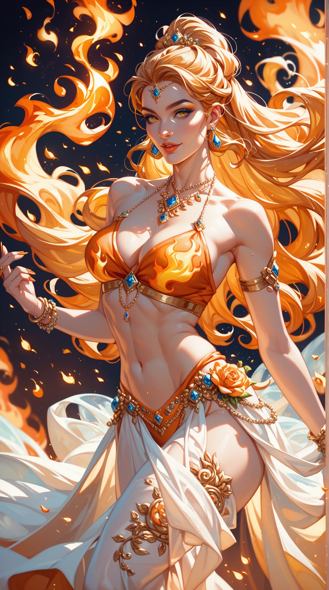 ChristineAlexis, woman,
"Goddess of Mischief": In the realm of ancient mythology, our vixen takes on the role of a mischievous goddess. Dressed in a flowing white gown adorned with golden laurel leaves, she playfully teases the mortals with her tricks and pranks. Her infectious laughter echoes through the ancient streets, enchanting all who encounter her whimsical presence.