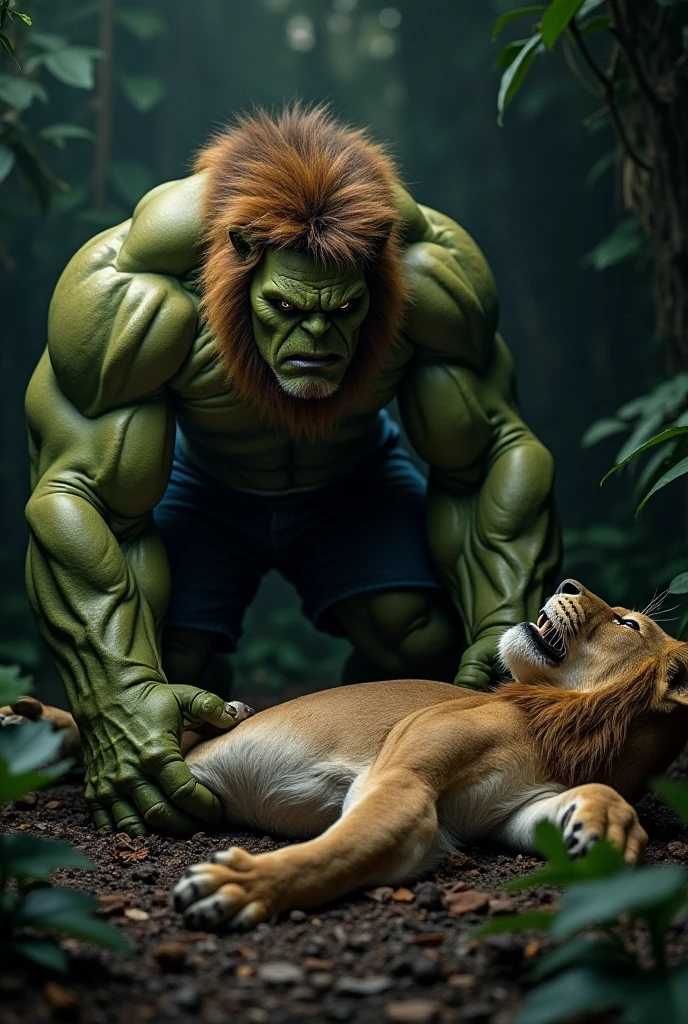 male, digitigrade, lion, (human), lion tail, muscular, nude, hard penis, wet, (sweaty), paw pads, ((smirk)), blushing, crawling towards viewer, bedroom, on bed, looking at viewer, photograph, detailed face, fluffy fur, ((mid transformation:1.5)), <lora:LoraTransformationBY_transformation:1>