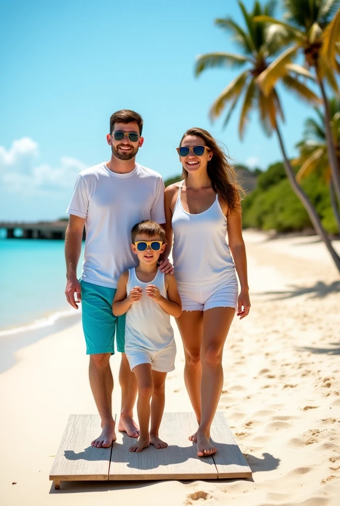 Family of 3 running on the beach with balloons in hand, Happy family, Pessoas na praia, dia ensolarado na praia, sunny skies, photo shoot, iStock, Melhor Adobe Stock, advertising photo, na praia, obturador, tiroteio, Bom dia, (colorido), Vacation Photos, fami, vacation, na praia, dia ensolarado