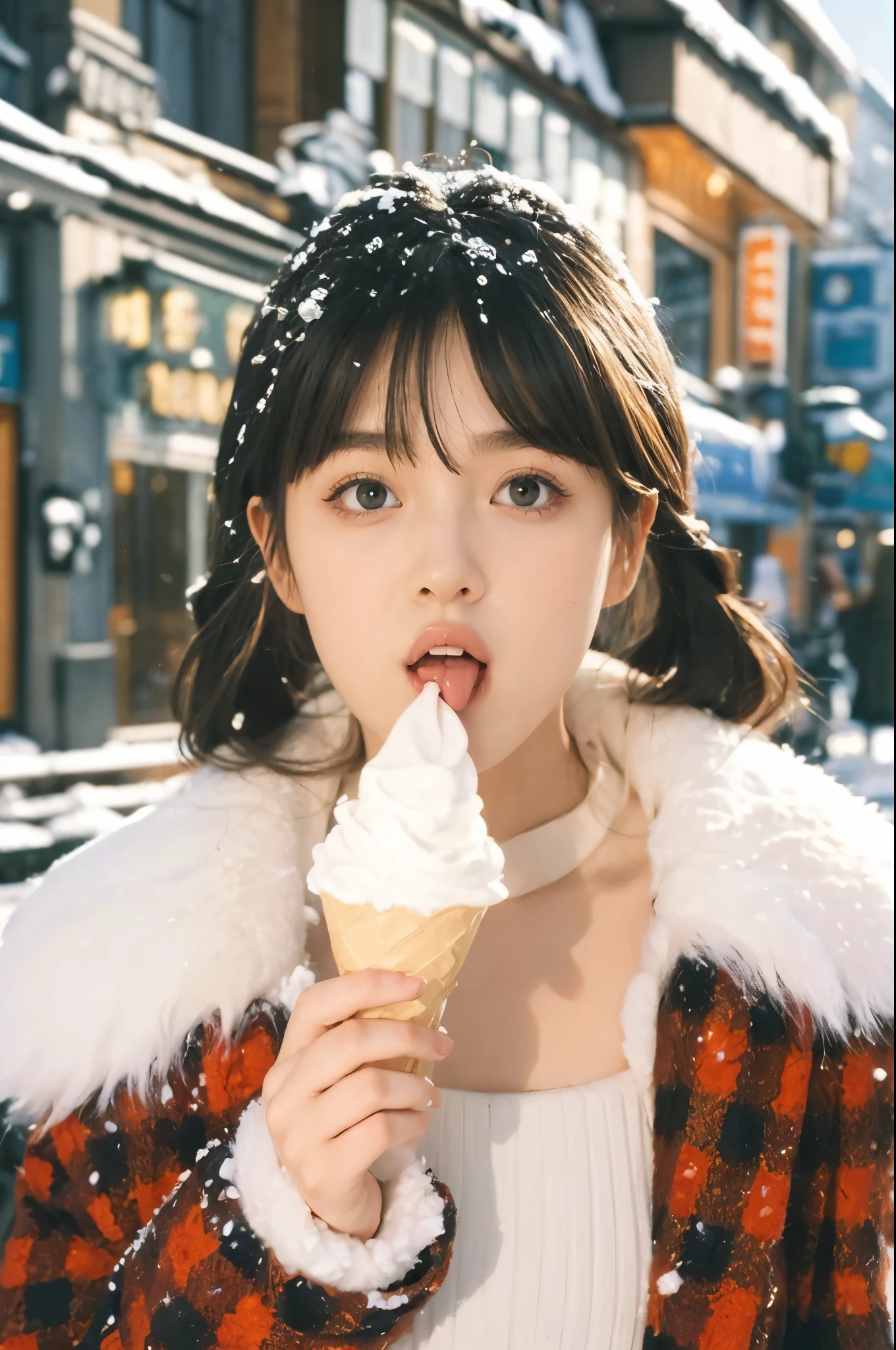 (((best quality))),(((super detailed))),(((masterpiece))),illustration,1 girl,detailed face,open mouth,(toungue out:1.5)