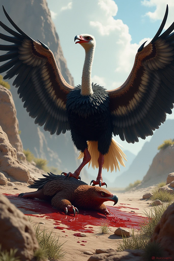 photorealistic, solo, ((((squatting position on ground, hyper canine knot penis, hyper balls, feral eagle, hyper excessive scat cumshot, screaming)))), hyper realistic, cinematic colors, cinematic lighting, incredible detail, 16k resolution, award winning photography, ((((feral, front view, looking at viewer)))), ((((diarrhea))))
