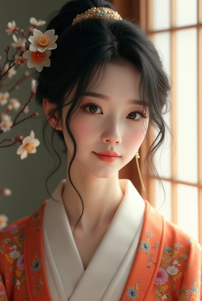 Japnese girl wearing