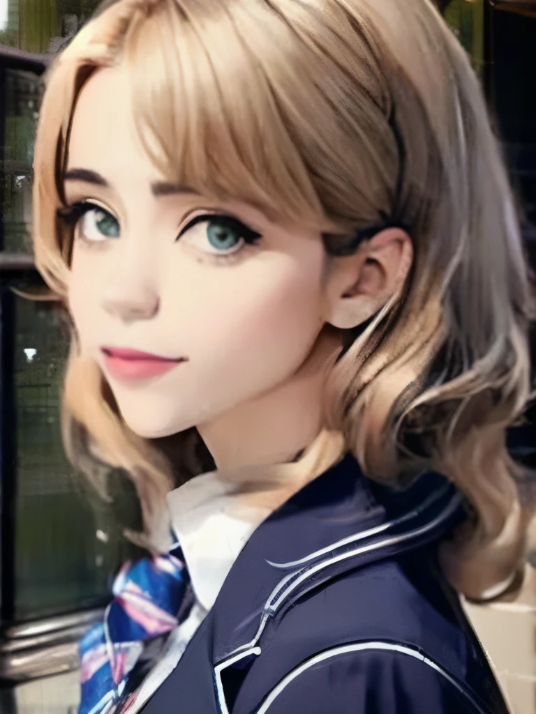 a close up of a woman in a skirt posing for a picture, a portrait by Eve Ryder, trending on cg society, process art, dressed as schoolgirl, cute schoolgirl, hyperrealistic schoolgirl, realistic schoolgirl, a hyperrealistic schoolgirl, of a schoolgirl posing, school girl, wearing headmistress uniform, wearing school uniform, wearing a school uniform