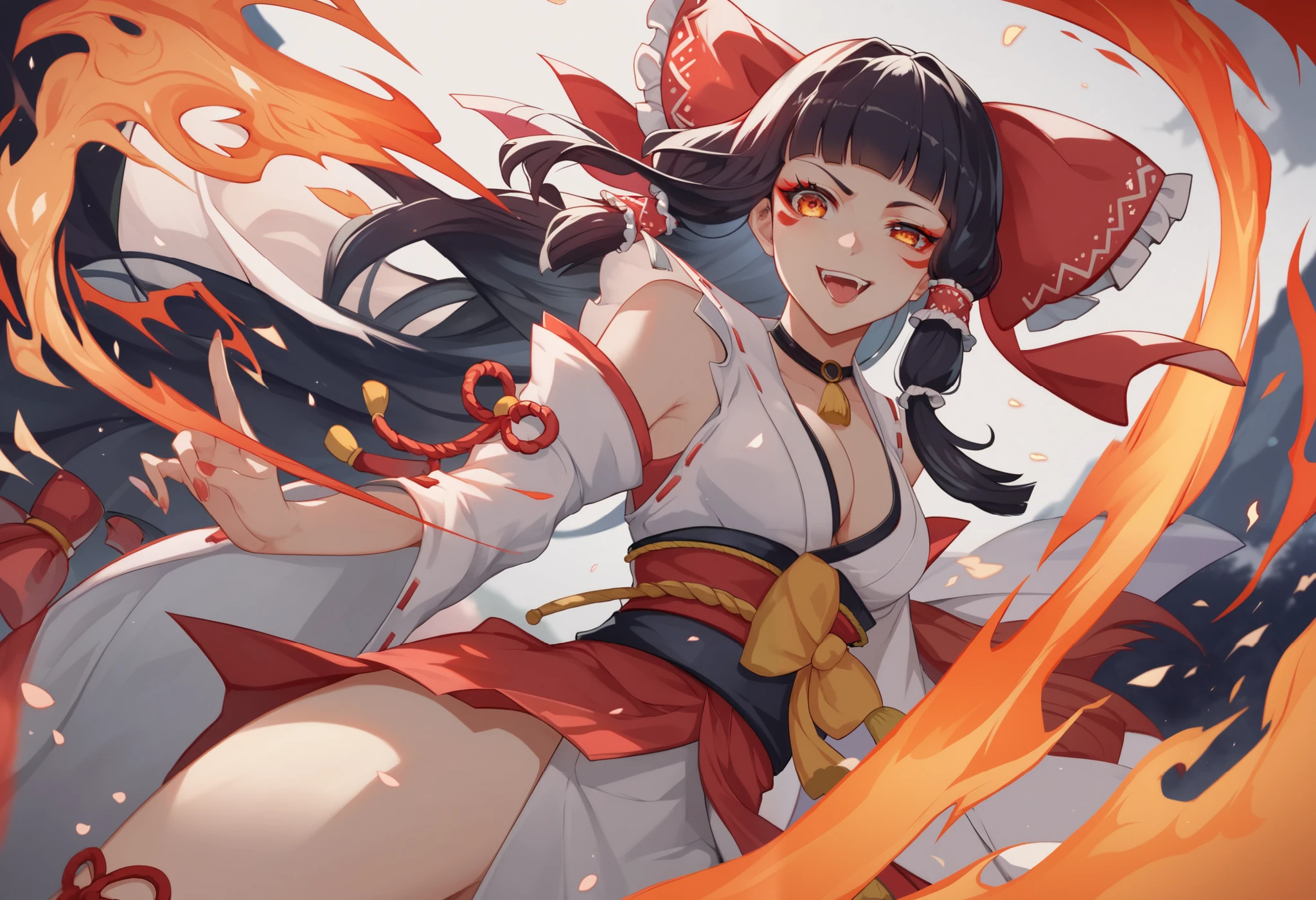 (Mai Shiranui), (masterpiece:1.4),(Highest quality:1.4),(Absurd:1.4), nsfw, (pubic hair), vaginale, Sex, spread pussy, Mai Shiranui, vagina, nipple