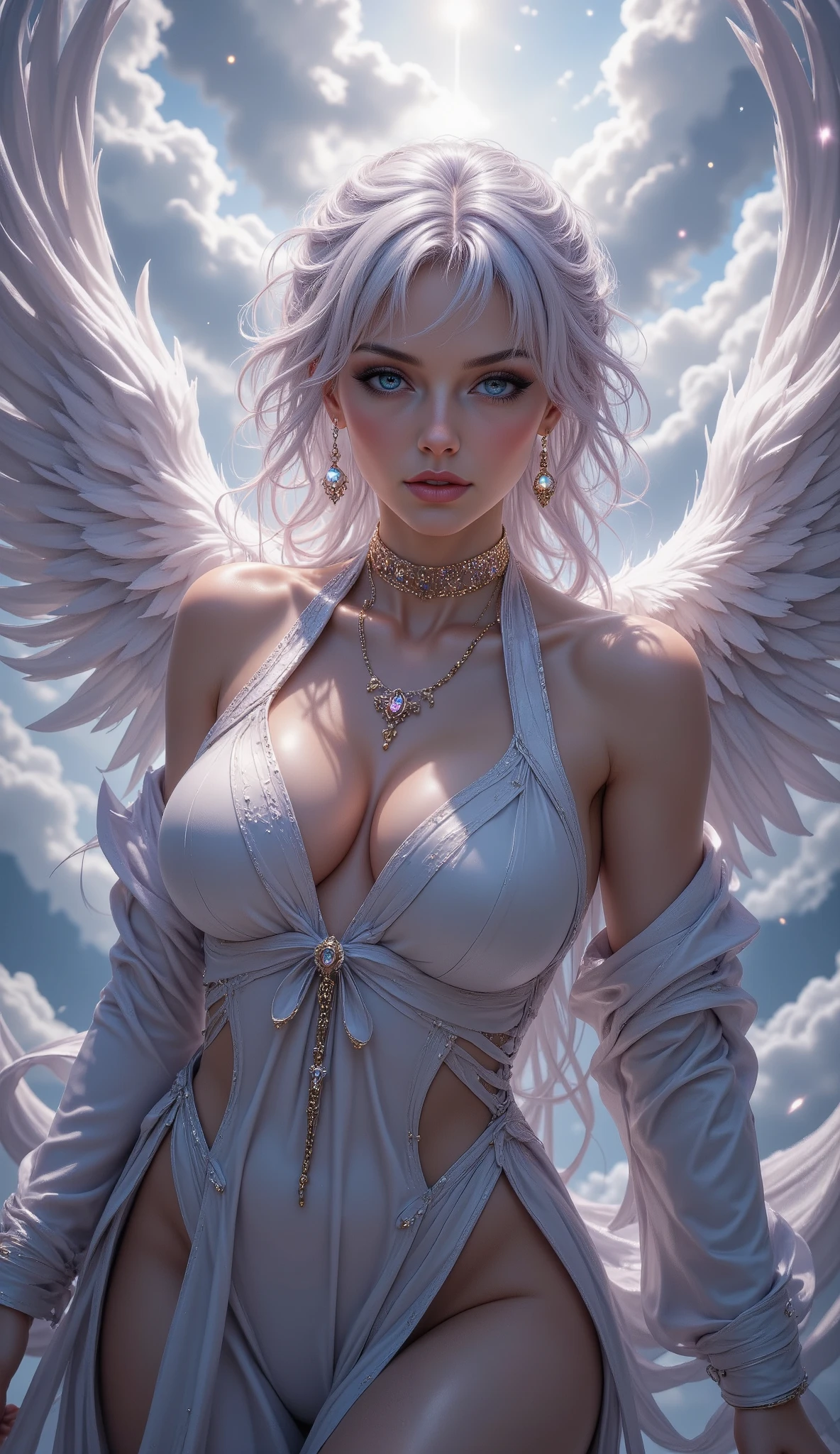 an angel, solo, beautiful, 