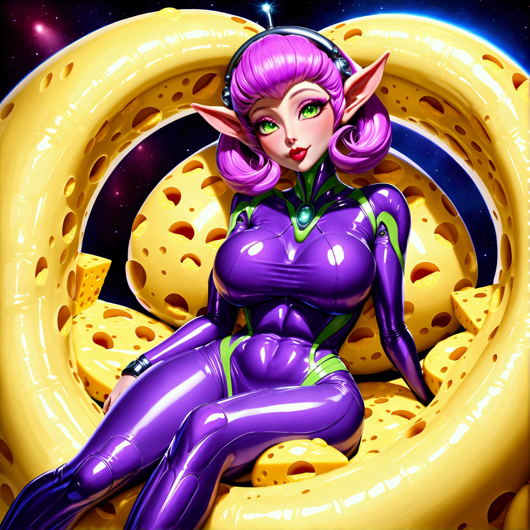 Female alienjellymilf with giant lips big eyes shiny cheesebody fully turned into shiny cheesebody,High Resolution, 3D Rendering, sexy,Large breasts, fully dressed in cheese, Alien turning humans into cheese, cheese goddeses, turns humanity into cheese, cheese, cheesing girls, transforming girls cheese, 9girl becomming cheese forever, females fully alien cheesed, everyone becomes AlienCheese, cheese legs, cheese face, cheese breast, cheese arms, shiny eyes, Looking at viewer, seductive smile, wants to have me, wants to turn me, serounded by other females that are fully 100% alienbodycheesed, cheese faces head, a.i. Makes this reallity for me, humans turned into female cheese, humans turned into femalecheese, humans fully turned into cheesefemales, seductive cheese, cheese has femalehumanbody, Alien Milfs want to breed with me, vagina, cheesedildo strapped on, Female alien turned into cheese, female aliens turned into cheese, aliens same size as humans, female cheese aliens abduct me, vacuum cheese bed, female aliens from cheese, sexy seductive cheesealiens abduct females, cheese aliens abduct me to there planet, cheese aliens are super horny, aliens are ultra horny, female alienjelly flirts with me, female alien put me in a vacuumbed, female alien encased me in vacuum bed, female alien sucked me in a really tight vacuumbed, i am a female inside a tight latex cheese vacuumbed, Alienvacuum device, Alien Milf Looking at viewer, Alien milf put me in vacuumbed, alien milf to horny wants me instantly, alien milf abducts me now, alienmilf has big lips, giant aliensucking lips, milking machine attached breast, giant fulllips milking sucking breast, machine is milking female breast, breastsucking liquidcheese from breast like a cow getting milked, alienfemale have intense big lips, intense big sucking lips that suck viewer air tight, Alien female turned viewer in cheese, viewer inside vacuumbed, AlienCheeseTongue, viewer sucked into their dimension