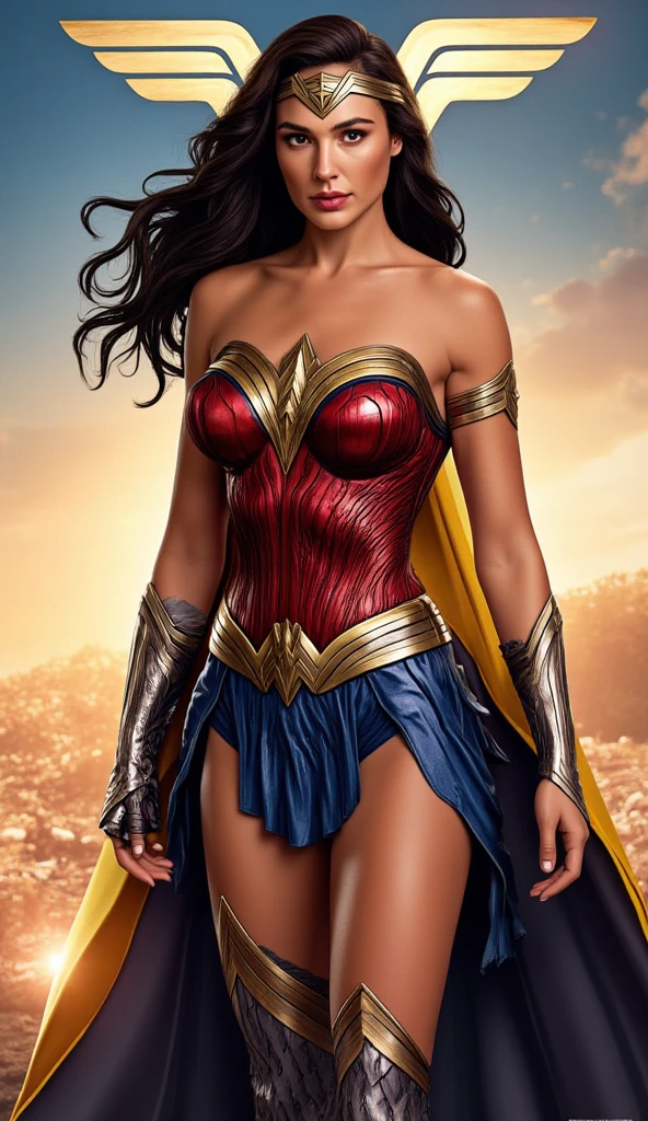 Fusion of Power Girl (DC Comics) and Wonder Woman: A Long Shoot морskim боем, masterpiece: 1.3, Sleek and Powerful Fusion, Long Distance Shooting, Combined Strength, Beautiful, High Resolution, Realistic Detailing
Fusion of Power Girl and Wonder Woman: A Long Shoot, Morse Code Beep (dc:comics), Masterpiece: 1.3, Sleek and Powerful Amazonian Warriors Fusion, Long Distance combat, Unyielding Power, Beautiful and graceful depiction, High Resolution, Realistic Detailing, Bracelets of Submission glowing, Lasso of Truth