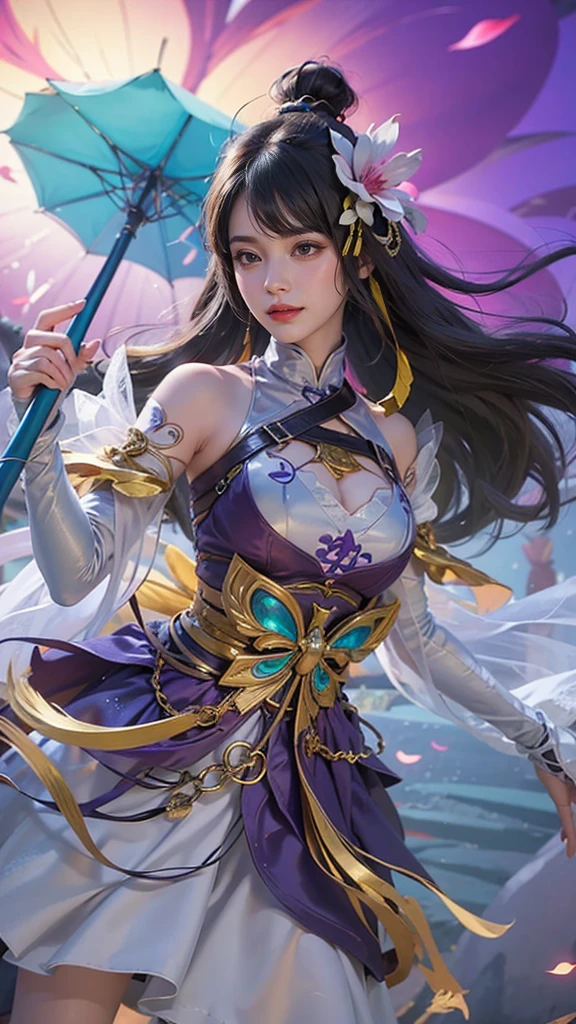 Best quality, masterpiece (large breasts), d etailed skin texture, detailed cloth texture, detailed face, super detail, 8k, intricate det ail, 1girl