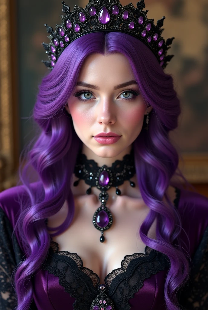 (a closeup of a beautiful on a 19th century street in a vintage dress), (Serious:0.5), (Highly detailed face:1.4), ass pov, Nikon D850, film stock photograph, 4 Kodak Portra 400, camera f1.6 lens, saturated colors, hyper realistic, lifelike texture, dramatic lighting, Cinestill 800, 19th-century Victorian style, Evening, Vintage lighting, Medium curly hair
