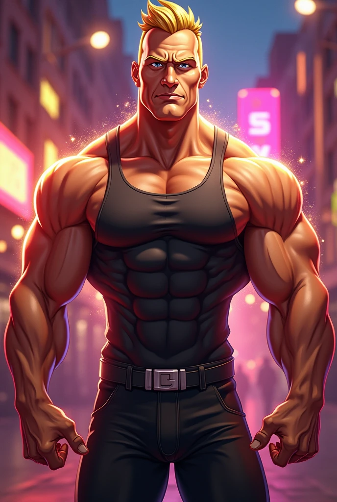 Ronnie Coleman em anime.