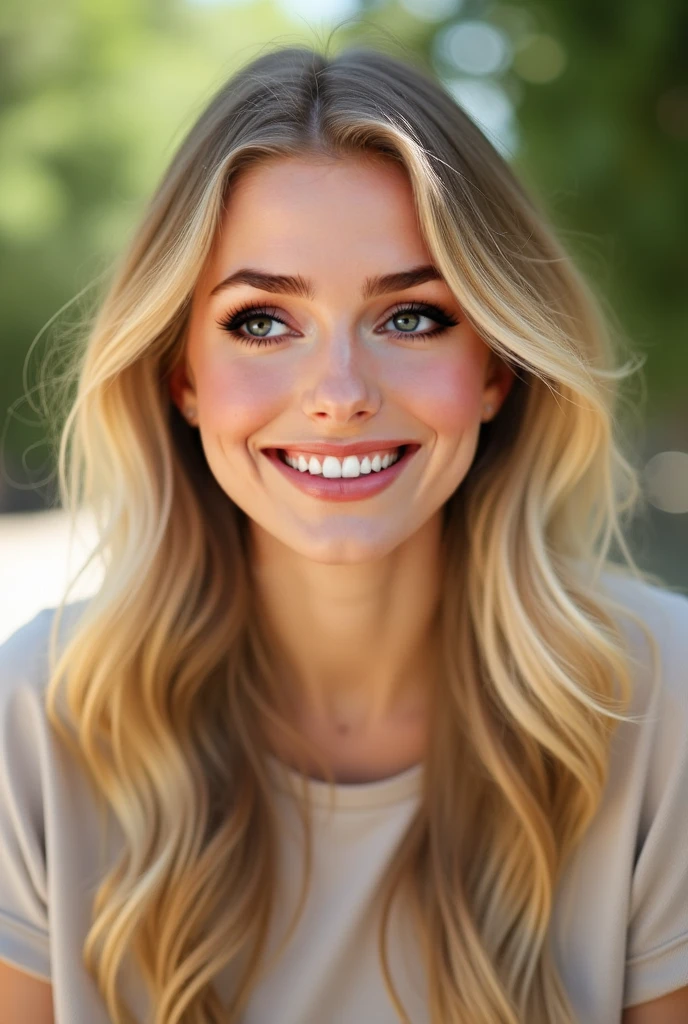 smileing
