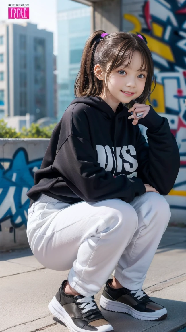 Loli con gorra negra y camiseta gris y chaqueta negra gris un pantalon negro y sus zapatos de color blanco tambien su pelo de color negro