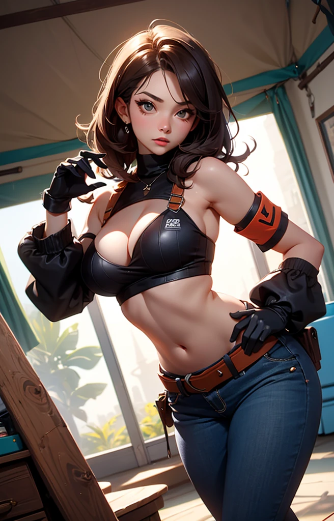 Ultra photo realsisim, Photo, Photorealistic, High quality, Realistic style, full body, High definition, High quality, Realistic, shaded, Photorealism, Ray tracing, 8K, hyper HD, (jpn, toyko, 城市, (Hyper-realistic), (illustratio), (A high resolution), (8K), (extremely higly detailed), (Most Best Illustration), (美丽细致的眼睛), (best qualtiy), (ultra - detailed), (tmasterpiece), ( the wallpaper), (Detailed face), 独奏, 1个Giant Breast Girl, looking at viewert, the detail, Detailed face, in the darkness nigth, deep shading, low tune, pureerosfaceace_V1, ssmile, A half body, See-through super little bikini, Long legs, Big breasts Thin waist, Cocked buttocks, Ultra-fine makeup, Ultra-fine lining, leg apart