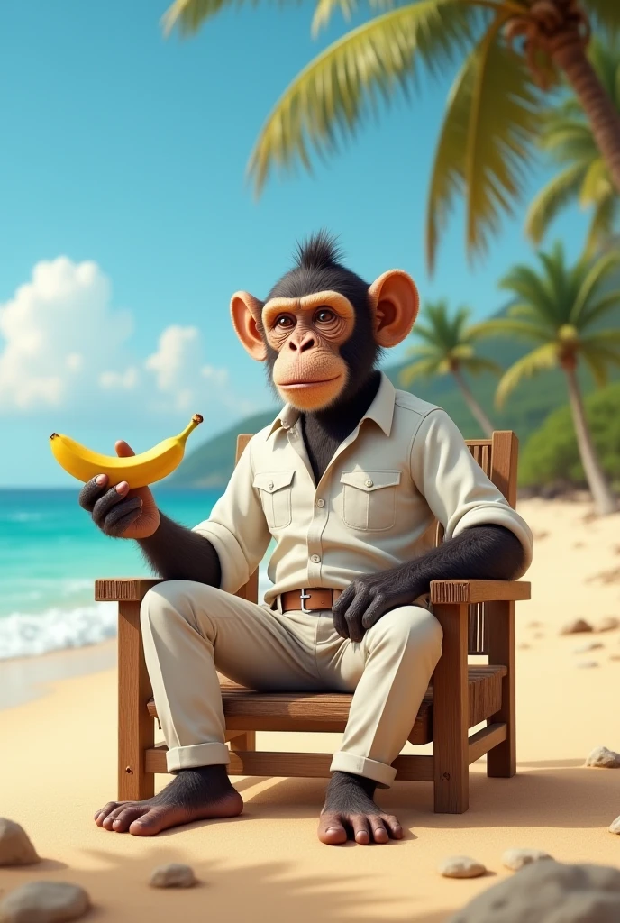 A modern monkey wearing sunglasses, A cool monkey wearing a Japanese kimono, macaco fresco tomar uma bebida e fumar relaxado, a white background with a round fragment of a tropical Asian landscape,  The monkey is relaxing under a refreshing Yuzu tree, the monkey is smoking, lanterna japonesa, Tropicalpunk, arte tropical, Plantas tropicais, frutas tropicais, frutas tropicais, street art style --no human