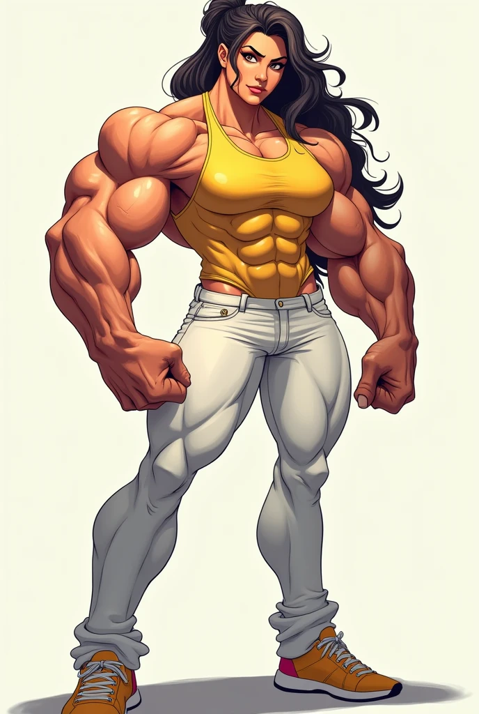 muscle woman so angry at another woman