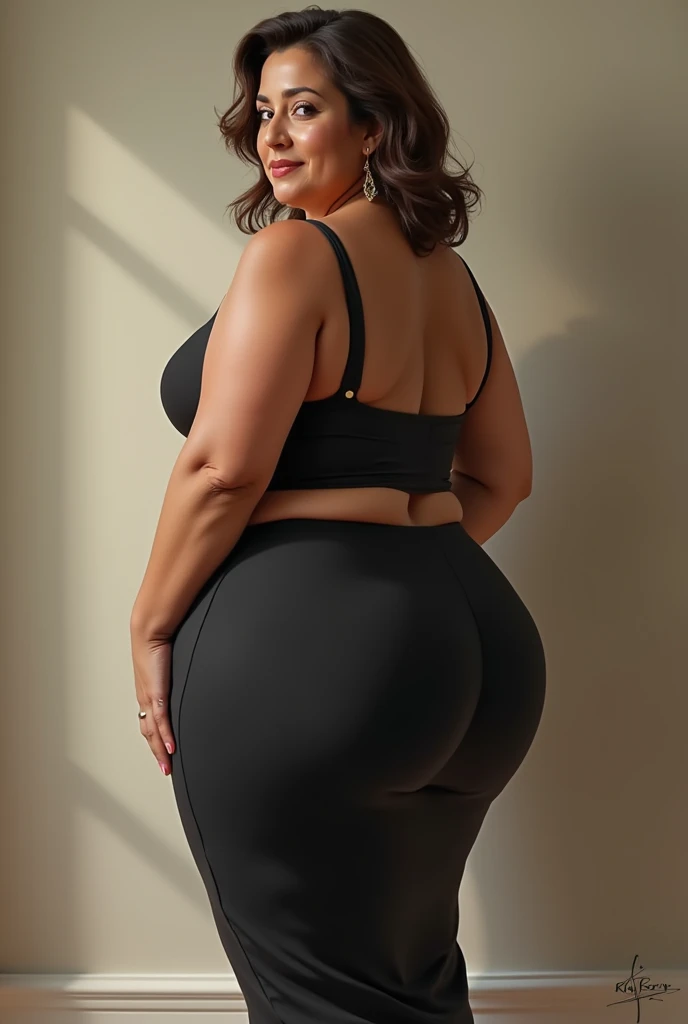 Woman with big ass