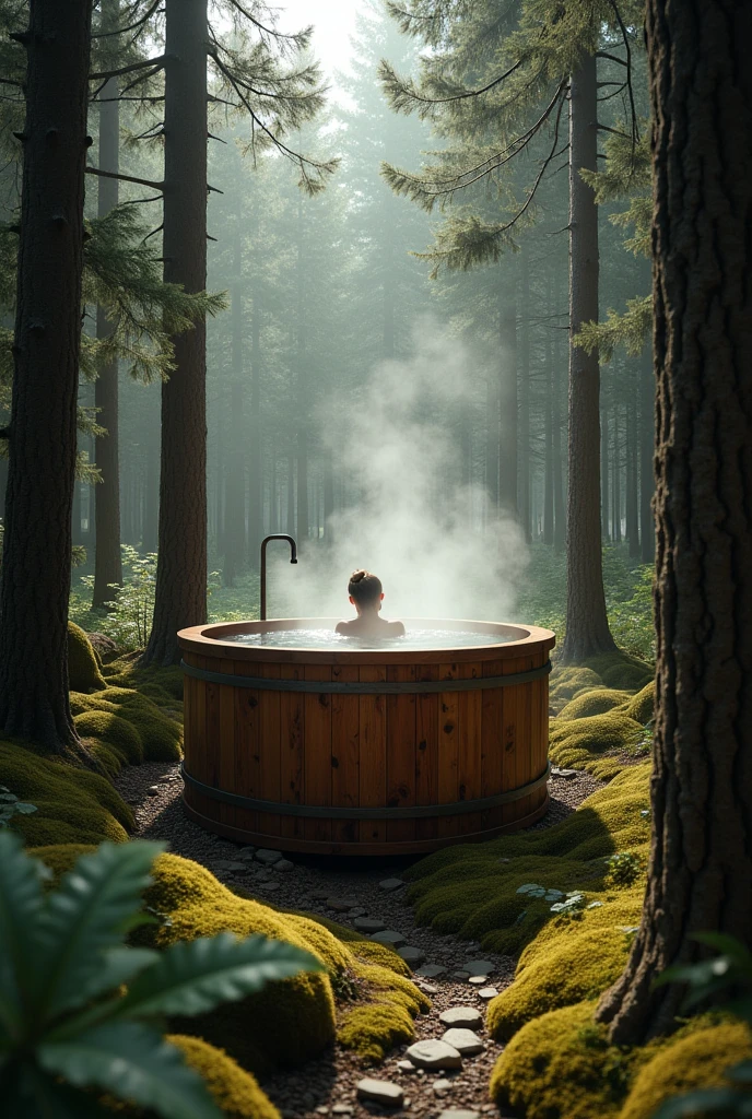 Living in a cottage in the middle of the forest with a river nearby to go bathe is pretending I'm a fairy