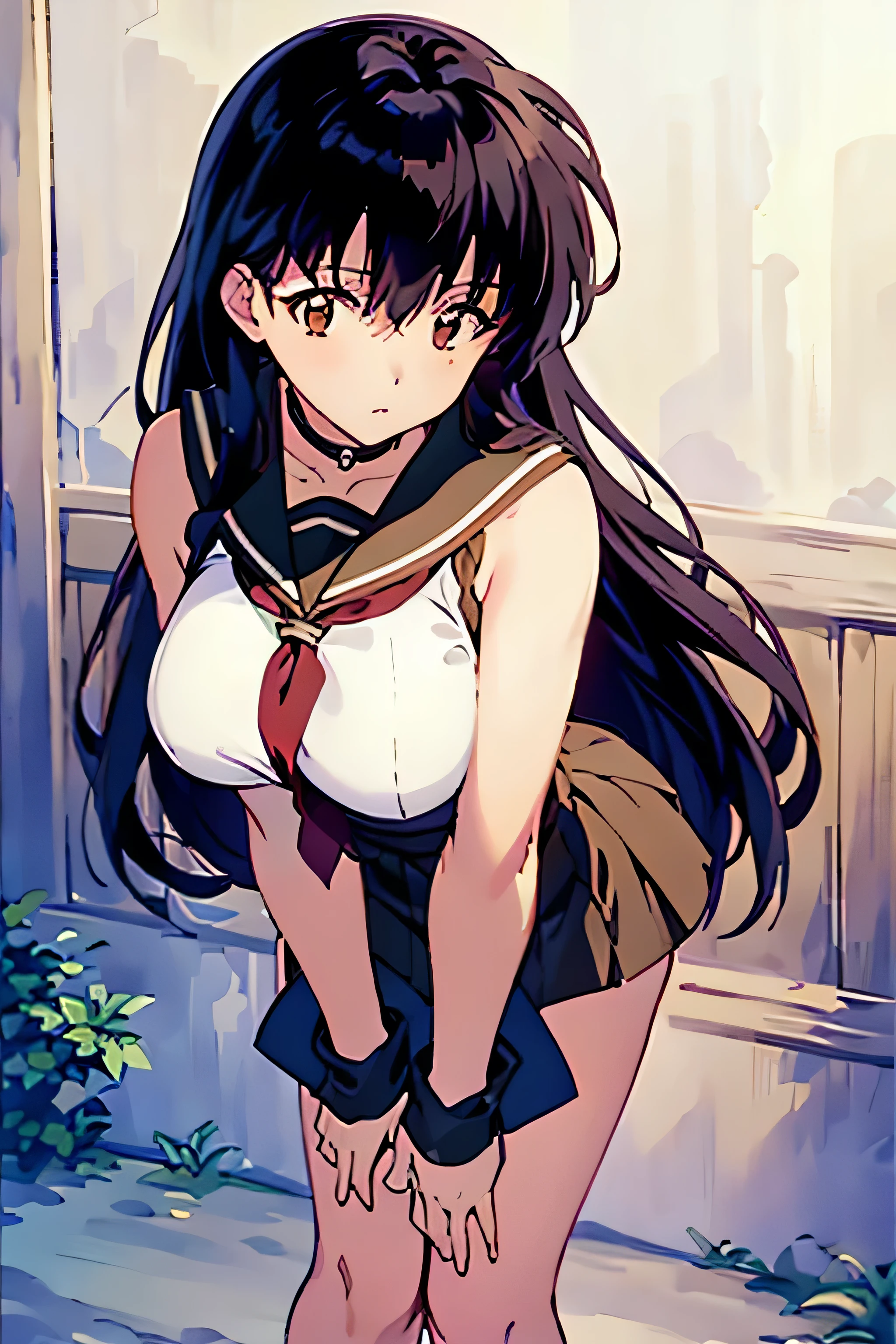 ​masterpiece, top-quality, Hi-Res, SAMA1, tiarra, skirt by the, Sailor Senshi Uniform, white glove, Red sailor collar, a red skirt, star choker, elbowgloves, pleatedskirt, Bare legged, Purple bow, Cowboy Shot, is standing, A smile, plein air, put hands on the hip,​masterpiece, top-quality, Hi-Res, SAMA1, Skirt flipping in the wind, Short sleeve sailor suit, pleatedskirt, Bare legged, Cowboy Shot, is standing, A smile, plein air, Woman raising her arms to show off her armpits,Clothes are sheer、The nipple is visible、genitals are visible、The skirt is flipped up and the underwear is visible、_expression__,(T-back underwear:1.4),独奏、12-year-old woman、A smile、Legs open、White T-back panties、A smile、bangss、、Black hair、purple color  hair、Perfect ass、waist - shot、Woman showing off white underwear with crotch open、Crab crotch、Miniskirt flutters in the wind、Underwear can see through、bottom body close up、Woman showing off underwear,、((Best Quality)) ((90s Anime)) 17 age, red hair girl, enticing, armpit length hair (((Relaxed and happy face))) (( Sexy Princess Dresses)) (((Mini skirt)))slender build, (NSFW:1.3), Background of floating temples in space. Accurate spatial background, Accurate ancient European temple background,Intricately drawn skyscrapers,Accurately drawn moon, Stars, and Nebulae,Hold hands、fighting poses、Spread your legs apart、Crab crotch、Open your crotch and show off your panties、Sheer underwear、Girl in white panties、