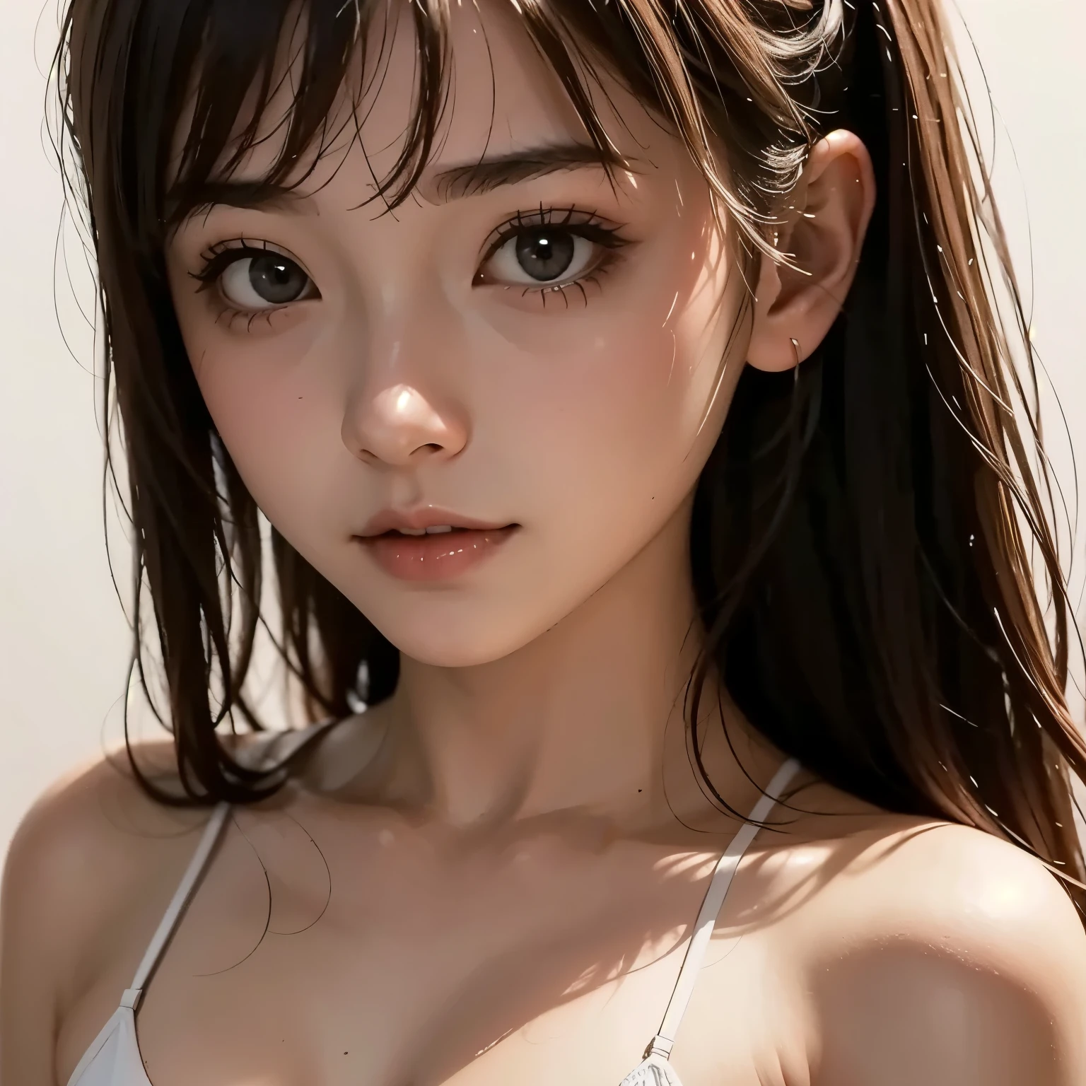 ((highest quality)), ((masterpiece)), (detailed:1.4),3D, Images of beautiful swimsuit women,nffsw(high dynamic range),ray tracing,NVIDIA RTX,super resolution,unreal 5,Scattered beneath the surface,PBR texturing,post processing,anisotropic filtering,Depth of bounds written,maximum clarity and sharpness,multilayer texture,Albedo and specular maps,surface shading,Accurate simulation of light-matter interactions,perfect proportions,octane rendering,two-tone lighting,wide aperture,Low ISO、White balance、Rule of thirds、8K students、(())(((white swimsuit)))(((blonde)))