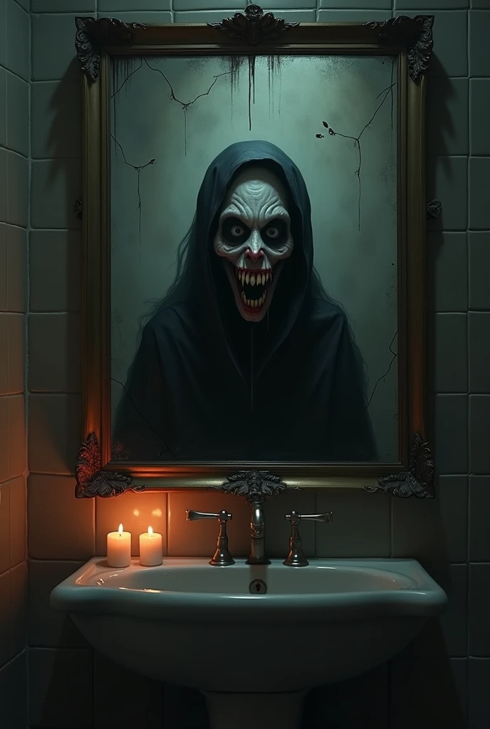 Horror Art, Fear, Best Quality, Masterpiece, Ultra High Resolution, (Realism: 1.4), Haunted House, Eerie Forest, Ghostly Encounter, Abandoned Asylum, Creepy Doll, Sinister Shadows, Demonic Possession, Haunted Dollhouse, Cursed Mirror, Grim Reaper, Poltergeist Activity, Zombie Apocalypse, Ghastly Graveyard, Malevolent Spirits, Blood Moon, White Dress, Disturbing, Disturbing, Scary, 80mm, Scary Lights, Dynamic Action