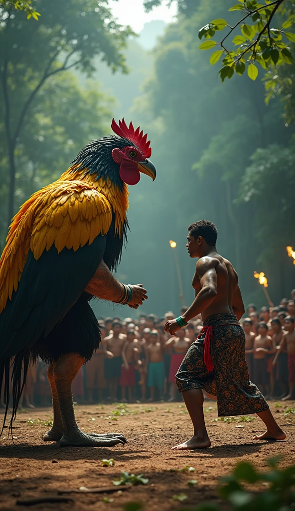 Cockfight at Pablo Escobar's house