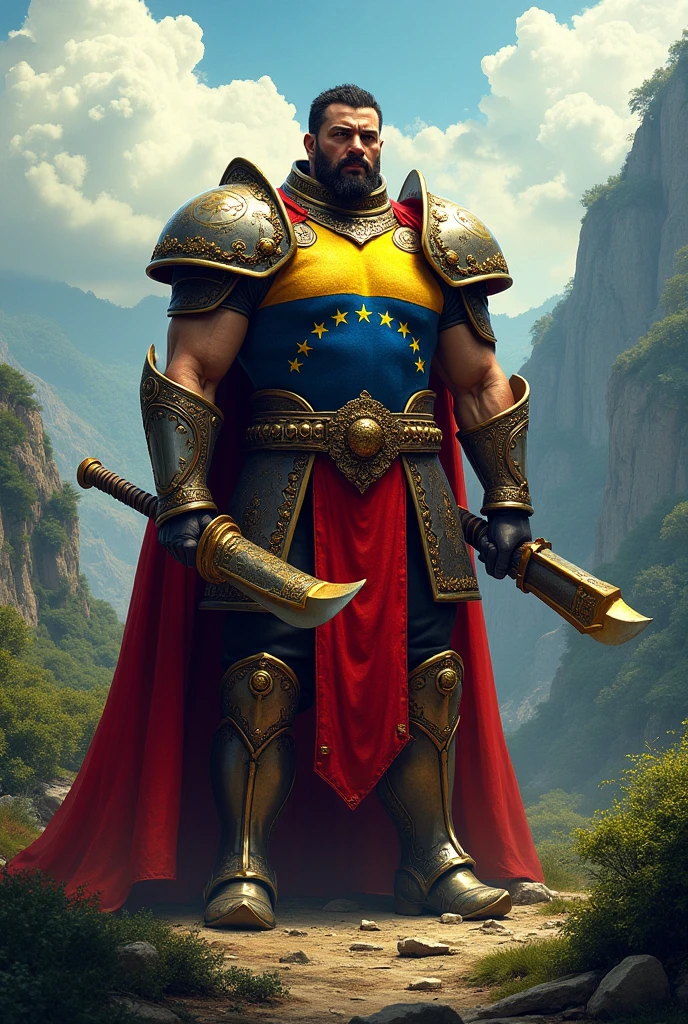 Myrmidon with Venezuelan flag