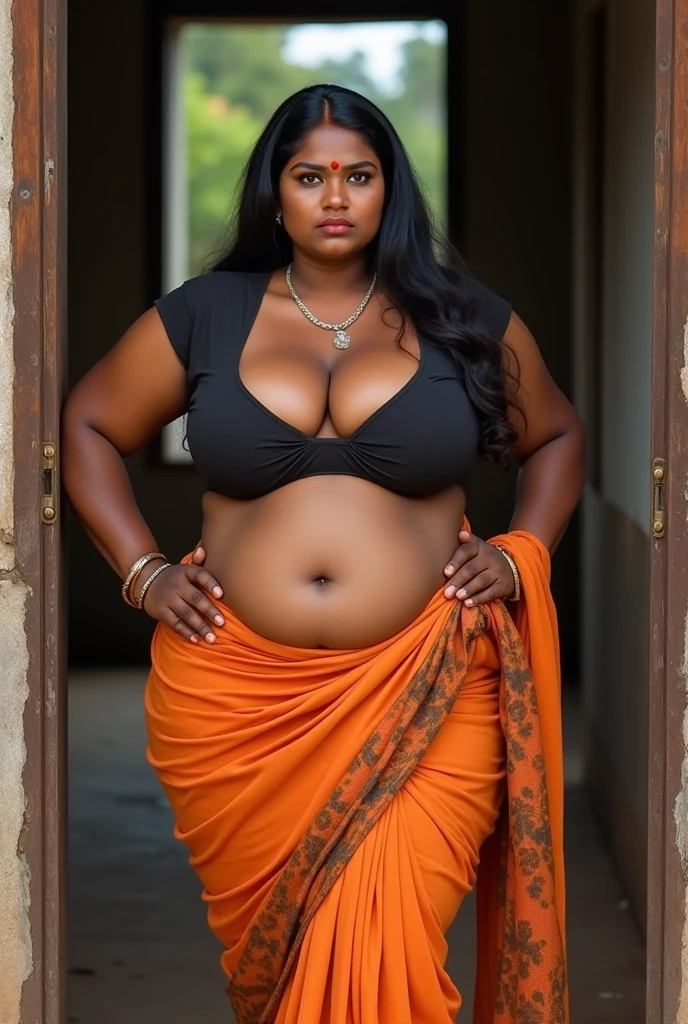 (((photo of a ancient kerala hindu devi))), (((plumpy lady))) ,(((nudist))) ((((plumpy)))), ((((standing at mossy street))), (((Half Body))), (((very dark skin))), (((age 35+))), (((((very dark nipple and areola))))), (((plus size chubby tall))), (((huge busty milky wet big massive boobs))), (((nude thick thigh))), (((ancient white mini skirt))), ((black skin dark body)),(((depth of field))), ((( spooky))),(((divine))), photorealistic,photo, realism, Getty Images, RAW candid cinema, 16mm, colour graded portra 400 film, remarkable colour, ultra realistic, textured skin, remarkable detailed pupils, realistic dull skin noise, visible skin detail, skin fuzz, dry skin, shot with cinematic,light leaks, RAW Image, DOF, depth of field,bokeh