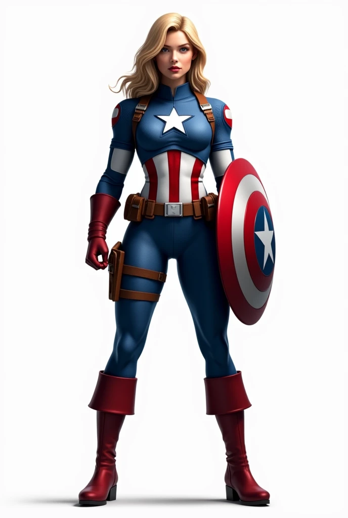 . .Cute Tarantino style Indian girl as Captain America 8k, High Definition, extremely detailed face, round face, by black people, detailed face, detailed eyes, detailed suit, in the style of marvel and dc, Hyper realistic, bigger breasts+ cinematic shot + dynamic composition, incredibly detailed, Sharpen, details + superb details + afternoon with light + perfectionism + Award-winning realism ((changing lighting)), double braid, bindi on forehead,