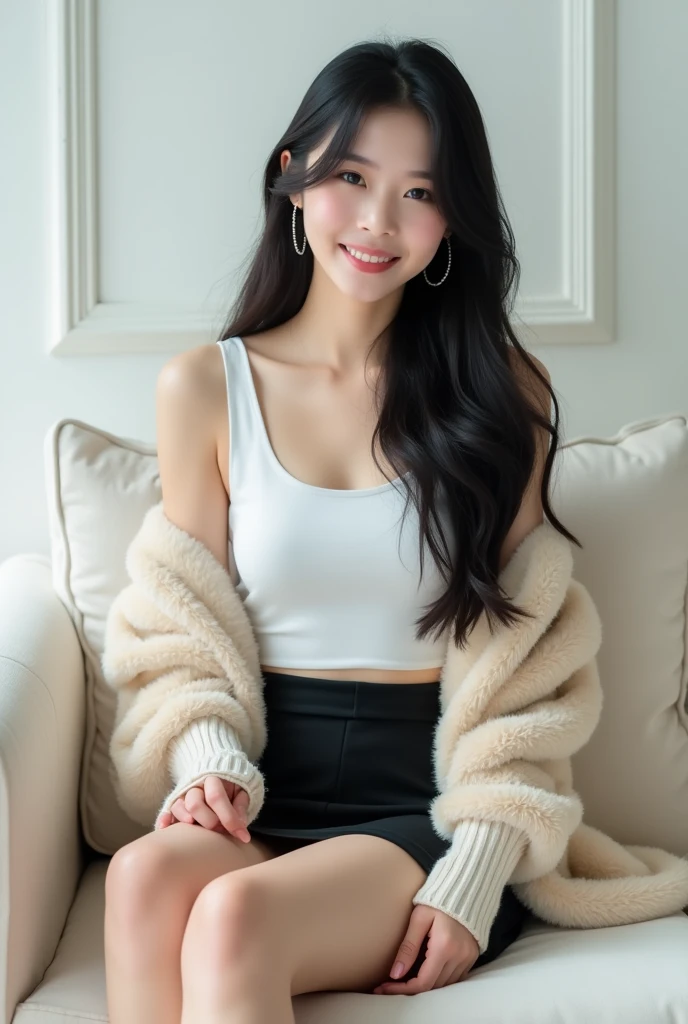 (best quality,8k,highres,masterpiece:1.2), realistic, photorealistic:1.37, UHD, studio lighting, sharp focus, extreme detail description, professional, vivid colors, bokeh, portraits, extremely detailed face texture, beautiful detailed eyes, beautiful detailed lips, extremely detailed hair, youthful appearance, erotica, cleavage, big natural breast, symmetric eyes, seducing smile, clean and natural face, no makeup,