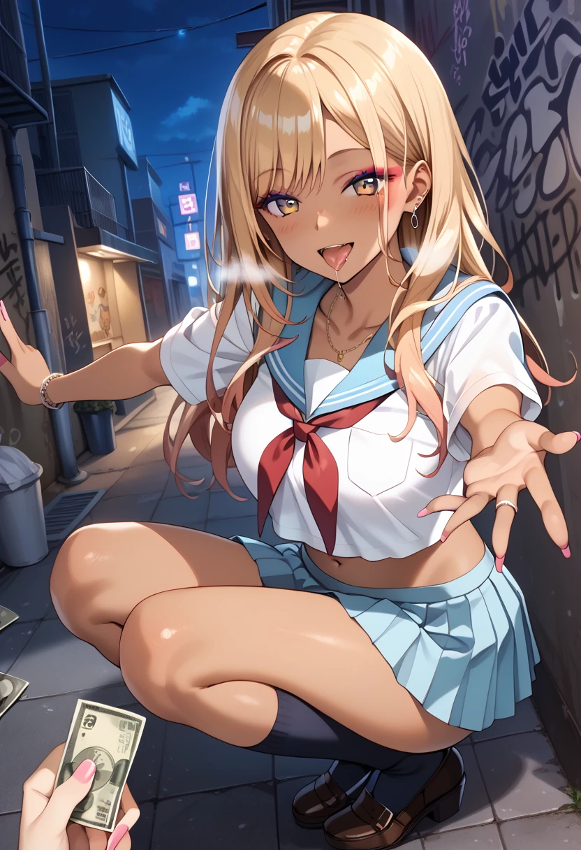 (ultra-detailed, best quality, ultra-detailed face, anatomically perfect body:2), (1 girl, have to pee, peeing herself, peeing, peeing self, very desperate to pee, have to pee, have to pee, peeing, peeing self, peeing, peeing self:1.3), (girl and other many girls waiting in line bathroom, kimono, foot ware:1.4), (have to pee, hold crotch, knees together and feet apart, hand between legs:1.6), (leaning forward:1.2), (erotic twist of the body), (full face blush, embarrassed, breathless, wavy mouth, crisis, constricted pupils, moist eyes, looking away:1.5), (girl can't stand up straight:1.2), (makeup, lips),