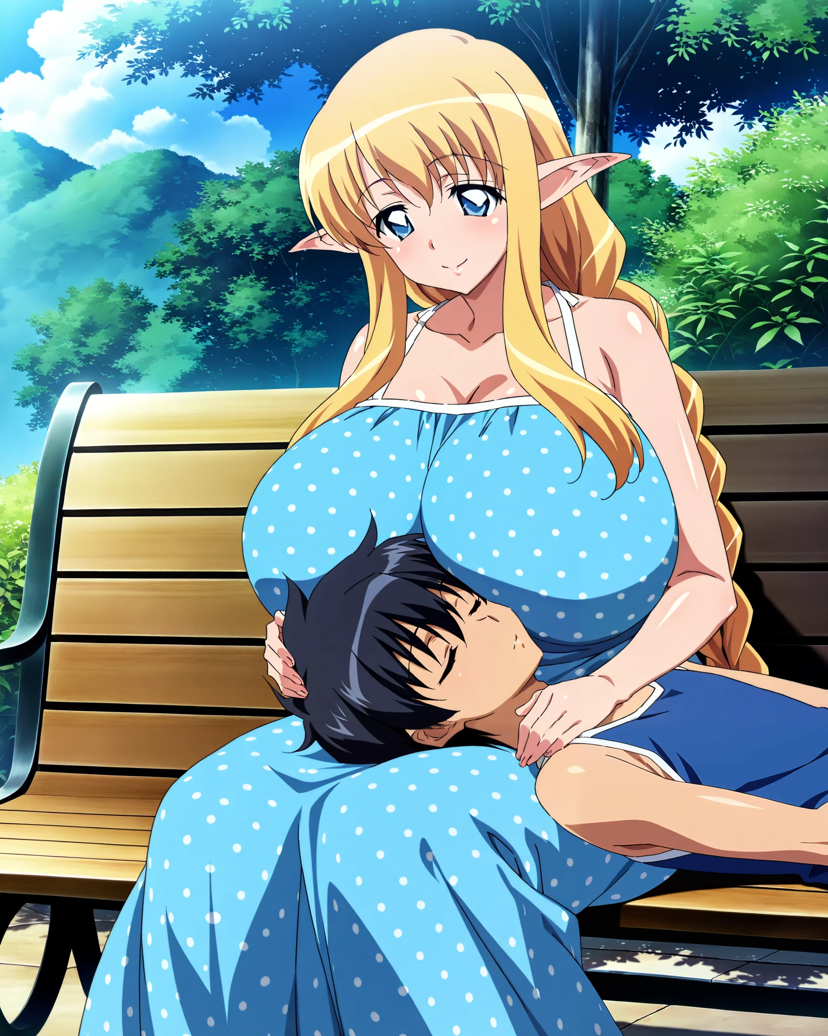 (masterpiece:1.3, Best Quality:1.3, High resolution, 32K HDR), Perfect Illumination, Photorealistic, Perfect Anatomy, Perfect face, Perfect eyes, (leonadq2020:1.55), 1girl in, Solo, Blonde hair, Long hair, Brown eyes, (gigantic , Huge breasts) nude:1.65, yawn closed eyes:1.75, A old man insert huge penis into her vagiom back :1.95, sex with a old man:1.95, a oldn rape her vagina from back:1.95), n your le5, messy rooms, medieval abandoned houses:1.25, Deep in the mountains:1.1), (zoom angle view:1.15),