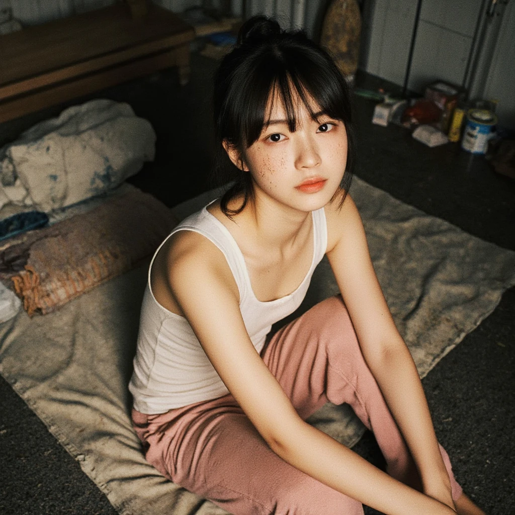 (((Spread your legs wide:1.35)))、((Boyfriend and girlfriend having sex in missionary position:1.5))、((POV:1.5))、vagina、There is a lot of pubic hair on the female genitalia、((Boldly open your legs、Hold your thighs、Showing off your crotch))、 One Girl、1 boy、Drenched in sweat 、Lots of pubic hair、large pointy breasts、Browsing Caution、 (Humans are biologically correct、references) 、 lose extra limbsslim limbsextra numbersmutated hands and finger fusionfingersslim bad handslong necklong body anatomybad deformationbad deformation no extra breasts、Not Futanari、Not Moriman、(Keisan:1.5), close, masterpiece, Highest quality, RAW Photos, Realistic, face, Unbelievably ridiculous, beautiful girl, cute, short hair, Depth of written boundary, High resolution, Super detailed, The finer details, Very detailed, Very detailed eyes and face, Sharp pupils, Realistic students, Sharp focus, Cinema Lighting,Cuddle a kitten