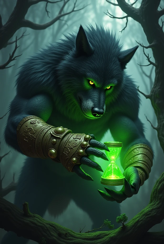 looking at viewer, licking lips, pouncing, ((werewolf)) solo male, tojo the thief, kenket, chunie, darkgem, anthro, ((detailed face)), ((dark forest), full moon), long snout, black fur, red eyes, menacing. (looking out from cave), detailed realistic painting, ((body hair)) BREAK (full moon) BREAK (glowing lanterns), night