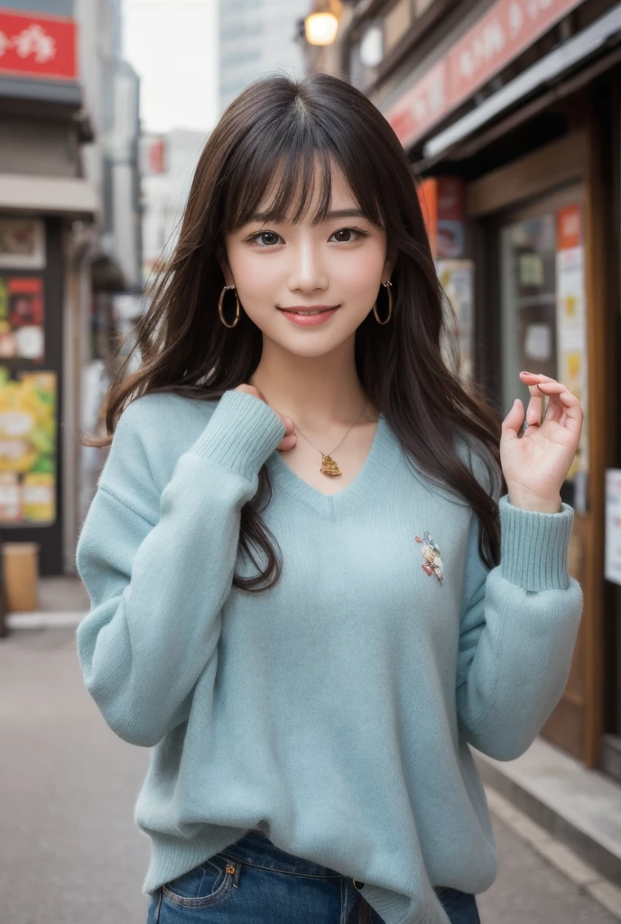 1A girl walking on a river, mix 4, sweater, pillow, mouth술, open_mouth, realistic, picture_\(middle\), alone, stuffed_animal, stuffed_toy, teddy_bear,(masterpiece),(picturerealistic:1.3), very detailed, (very detailed 피부:1.2),(best quality:1.0), (super fast:1.0), (Ulzzang-6500:0.3), Wavy Detail Hair, long hair, sunlight, (Beautiful detail makeup), (Sexual arousal Blushing Heavy breathing:1.0), flower theme petals scattered, (soft light flowers:0.5) 