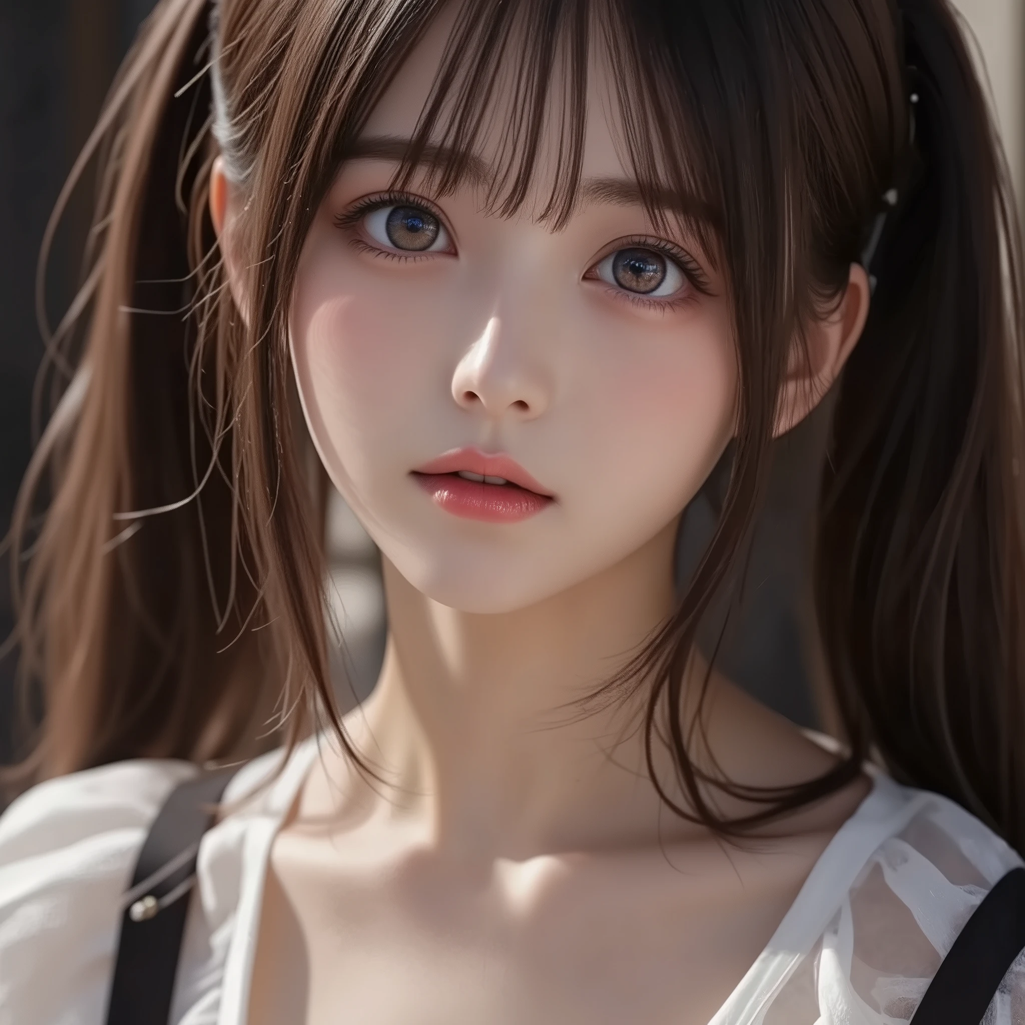 8k,    ultra high definition ,   best quality , Masterpiece,rule of thirds,golden ratio, surreal,photograph,  one woman,(  girl :1.3), cute, cute顔, 細部まで  beautiful eyes, 細かく Details, mature woman, princess,extream close up,smile, black hair,Short twin tail hair,ID photo,future, Brutal Cyberpunk Woman, luxurious and beautiful ,prairie,(( ethnic costumes:1.5)),Fancy Fashion, Luxurious Decor,(BDSM Femdom),(Cute  girl ),(Upper class woman:1.5), Expression of Despair , dark atmospheric lighting , fine detail,   Detailsな顔,anger,  charming eyes,(ポートレートphotograph:1.4), fantasy art ,(  beautiful faces:1.4),美しく  charming eyes、  beautiful eyes,Silver Remaining,(  Thin Waist:1.4)、( Beautiful :1.4),  pink lips, profile,(((  ideal body shape))),Small bust, A cup :2,、 portrait:2、  perfect anatomy 、鮮明な  Details、  Details, thin lips,完璧で  beautiful faces ,完璧で cute顔,   Meticulous Skin  ,  Perfect Limbs 、  Thin Waist,  surreal,Light and Dark,  fashion magazine cover,bloom