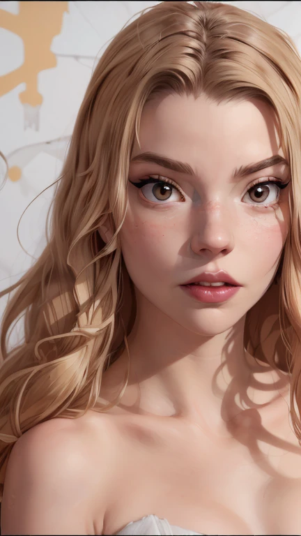 nat, 1girl, (perky breasts), (((small breasts))), smirk:1.2, beautiful brown eyes, (perfect iris’s), depth of colour to her eyes, blonde hair, long hair, full lips, blush, naked, she is showing her vagina, depth of field, bokeh, (special attention to skin detail: 1.2), masterpiece, best quality, ultra-detailed, ultra-HD, photorealistic, cinematic, ((close-up camera shot)), sensual pose, alluring, nipples:1.4, looking up at camera, closeup on her face, her cheeks are blushed, 22 years old, she is on her knees, blowjob:1.4, high angle:1.5, ((closeup on face)), perfect face, (((tight closeup on face))) bokeh everything other than her perfect face