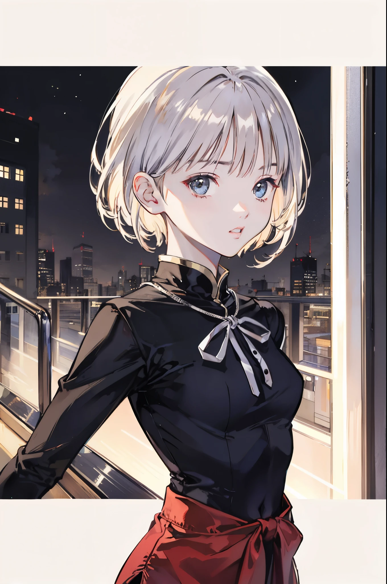 (8k、 best quality 、masterpiece:1.2)、( realistic、 super detailed 、 super A high resolution、 short hair、 boys、 boy、、、 beautifully detailed face 、narrow、( Slim Waist ) :1.3)、Autumn Clothes、 beautiful detail skin 、 skin texture 、 floating hair in front of car、 professional lights 、Hokkaido、black rimmed square glasses、 Human body、 Silver Hair、 cool 、