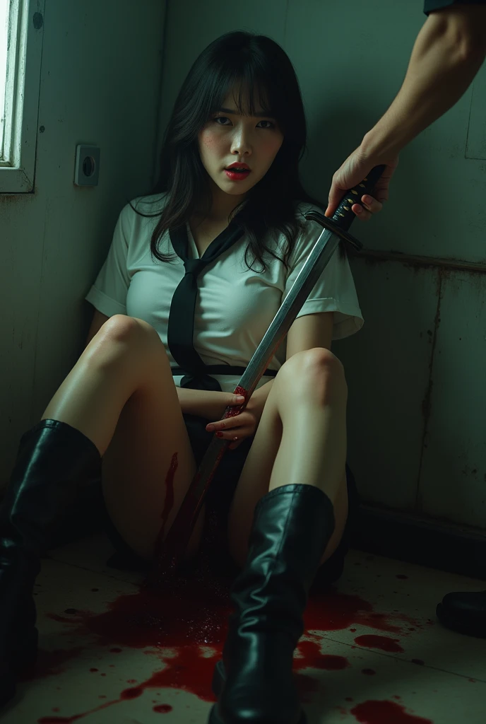 Seorang pria pendekar katana dia mempunyai kekuatan alam semesta dan tiba tiba semua tubuh menjadi kekuatan kuat dari dukungan teman